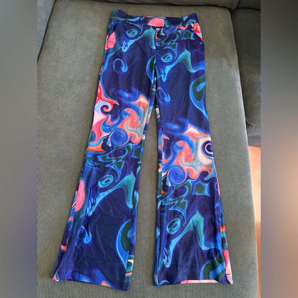 House of Sunny Multicolor Swirl Pants